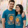 مدل کاپلی تیشرت با طرح آقای پرتقال (نسخه Juice Lord)