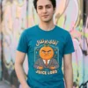 مدل مرد با تیشرت با طرح آقای پرتقال (نسخه Juice Lord)