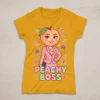 تیشرت خانم هلو به صورت تک
